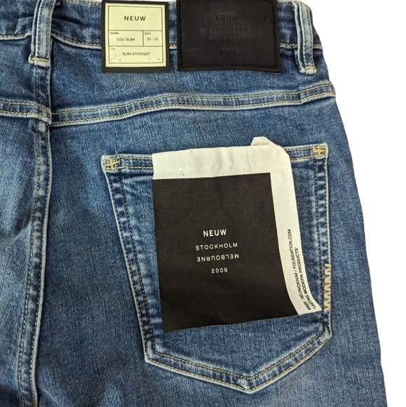 NWT.NEUW DENIM Lou Slim Fit Jeans... Size 32/32 - Picture 6 of 10
